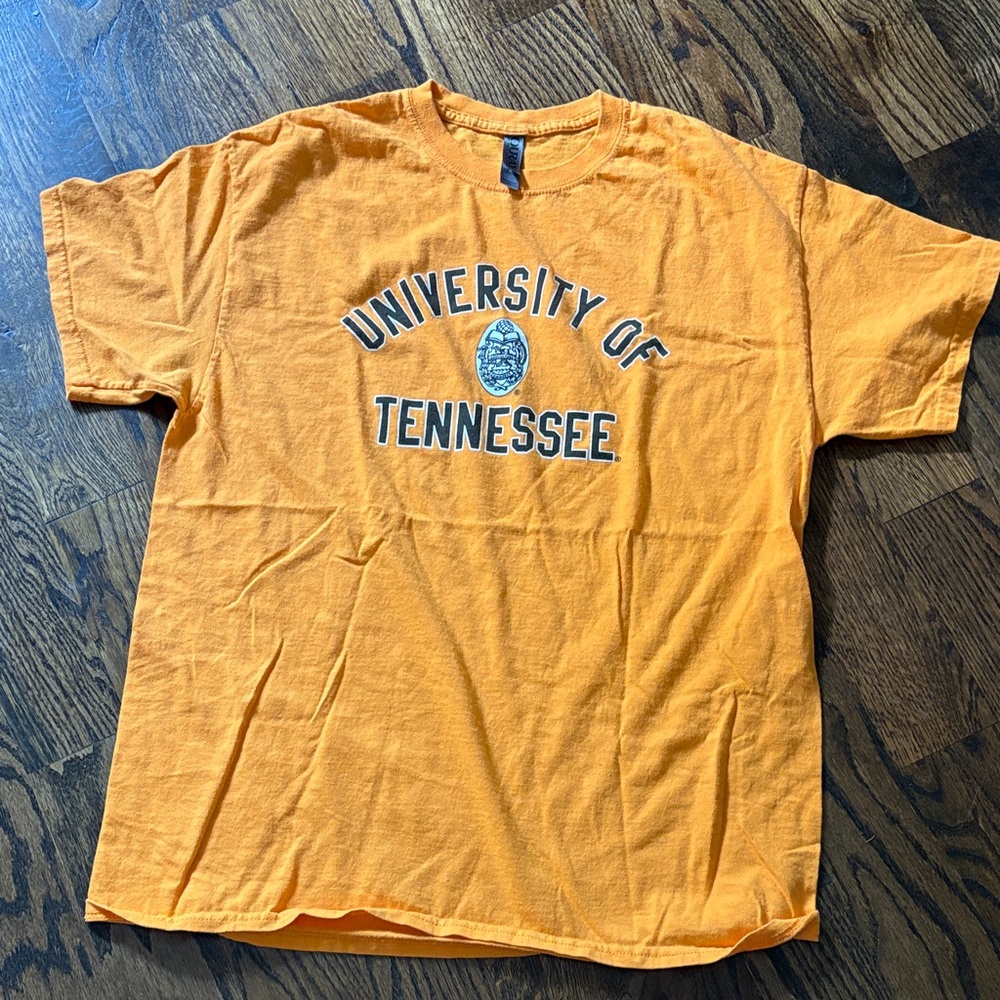 University of Tennessee Orange Cotton T-Shirt L Unisex